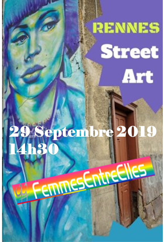 [FEE] : Street Art, visite guidée à Rennes le 29 Septembre 2019 à 14h30