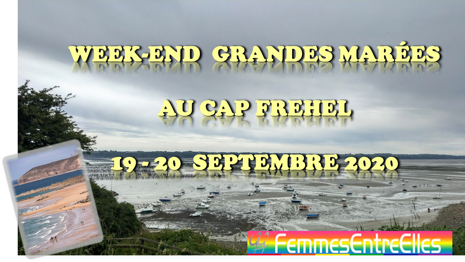 Week-end grandes marées au cap Frehel les 19 & 20 Septembre 2020