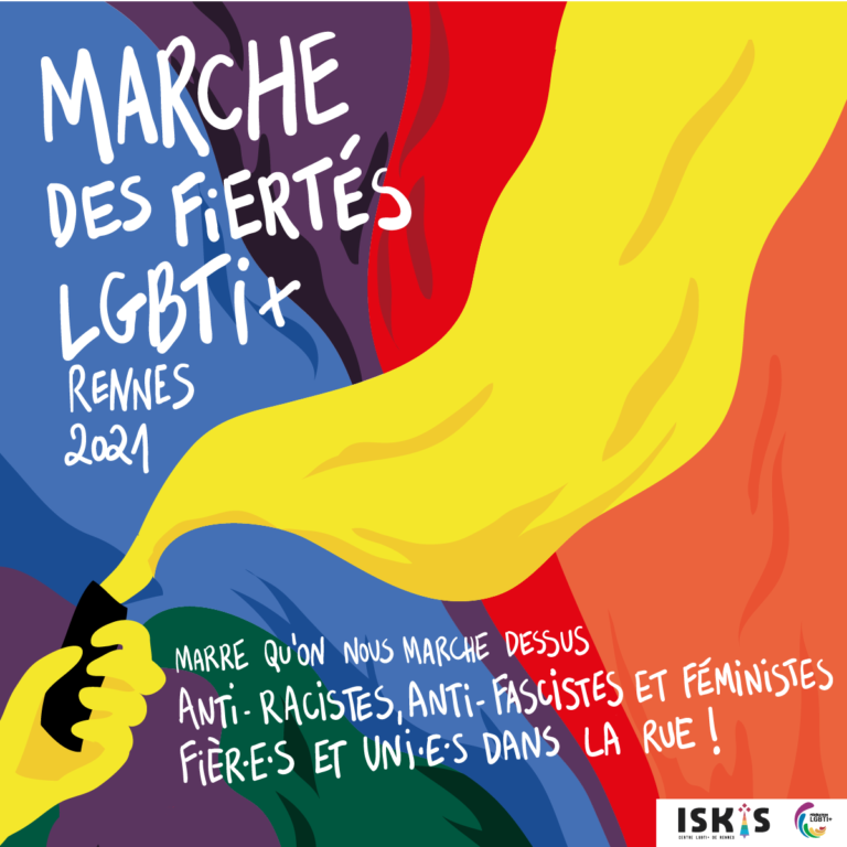 Marche des Fiertés à Rennes le 5 juin 2021 à 14h