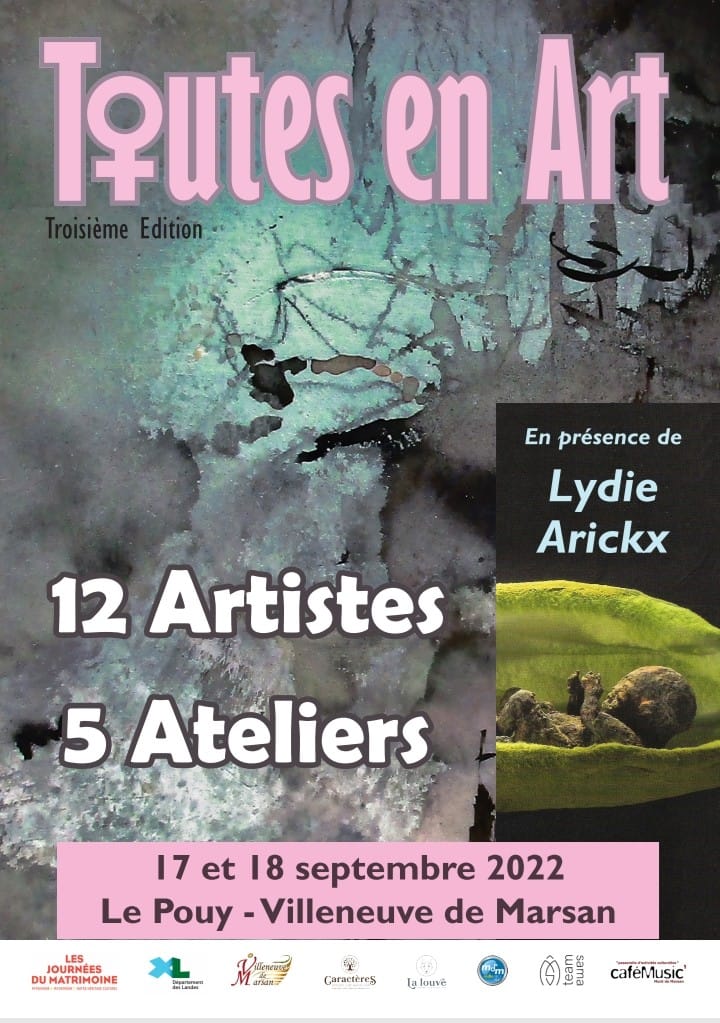 Toutes en Art les 17 et 18 septembre 2022 au Pouy à Villeneuve de Marsan