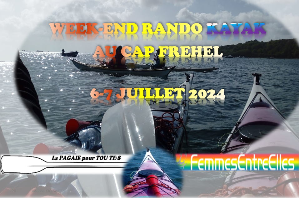 Week-End Formation et rando Kayak de mer les 6-7 Juillet 2024