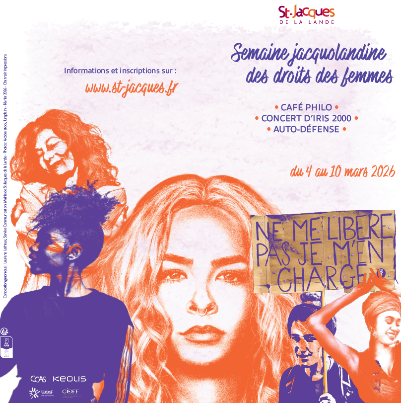 Semaine Jacquolandine du droits des Femmes 4-10 mars 2026 St Jacques de la Lande