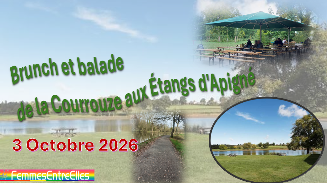 "Brunch et balade",de la Courrouze à l'Étang d'Apigné , samedi 3 octobre 2026